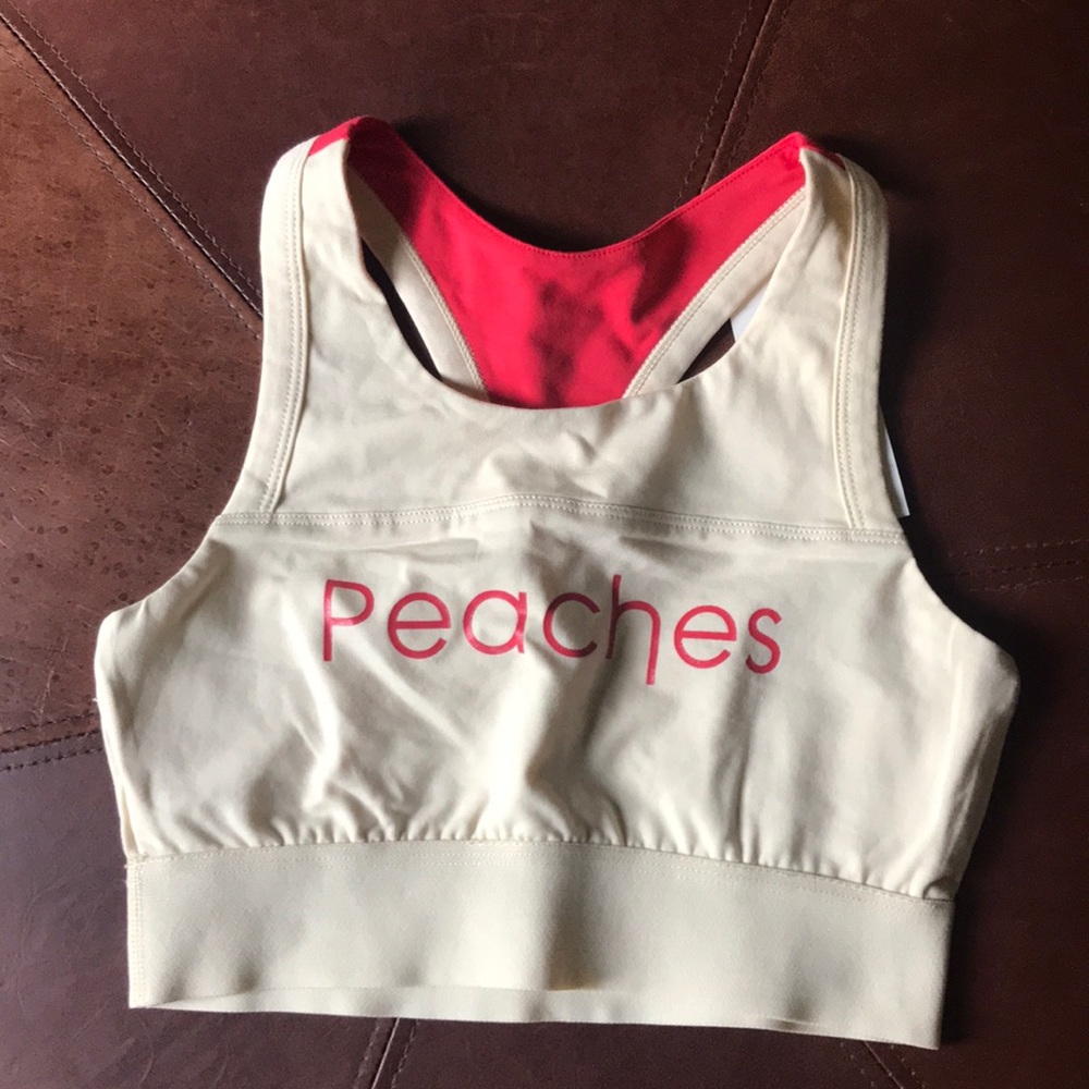 Peaches sports bra